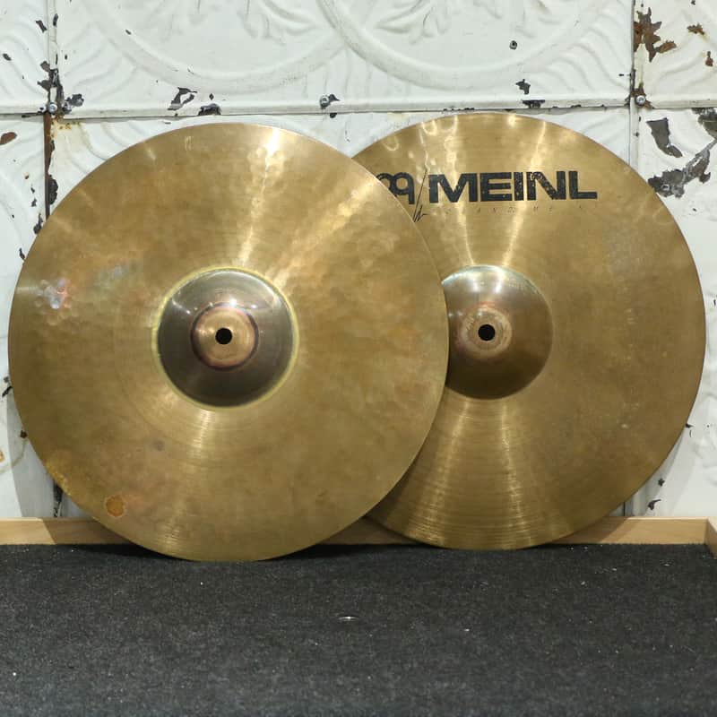 Used Meinl Raker Medium Sound Wave Hi-Hat 14in (1002/1104g) image 1