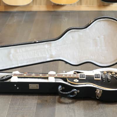 2007 Gibson Les Paul Classic Electric Guitar Black Ebony + OHSC image 22