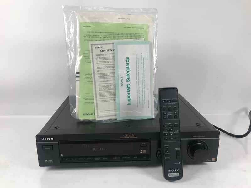 Sony SDP-EP9ES Digital Preamp/Digital Surround Processor | Reverb