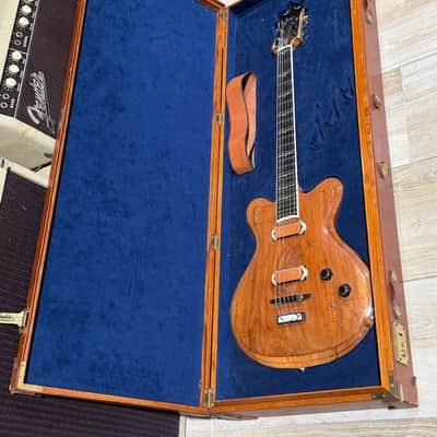 Jesselli Compact Art Nouveau Tiered Hollow-body 1995 - fabulous & ultra rare 1-off is one of Keith Richards Faves ! image 18