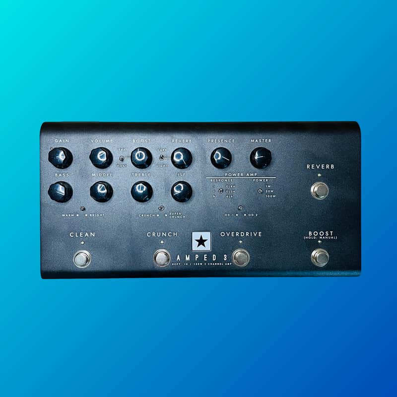 Blackstar AMPED 3 3-Channel 100-Watt Pedalboard Guitar Amp Head image 1