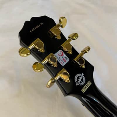 Vintage 2005 Epiphone (Gibson) Les Paul Custom - Ebony (Black Beauty) - Made in Korea (MIK) - Free Pro Setup image 18