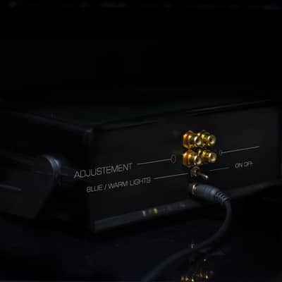 Vintage Look VU Meter Audio Visualiser Stereo Double Analog Warm Lamp Display Studio & HI-FI image 6