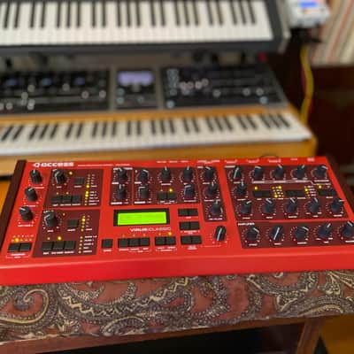 Access Virus Classic Desktop Digital Synthesizer 2002 - Red / Black image 2