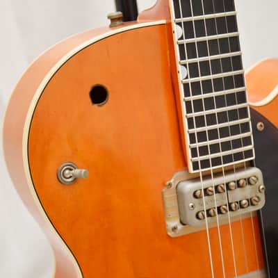 Gretsch Custom Shop Master Built G6120SSC Brian Setzer Tribute 2007 - Vintage Orange image 6