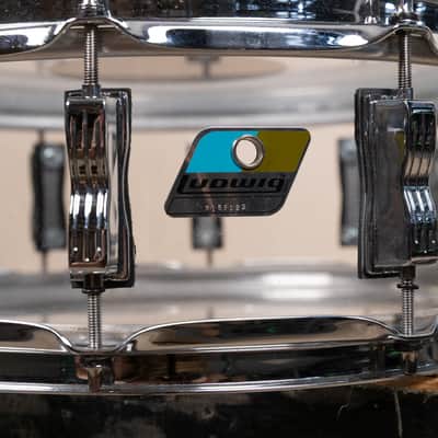 Ludwig 5x14 Clear Vistalite Reissue Snare Drum image 7