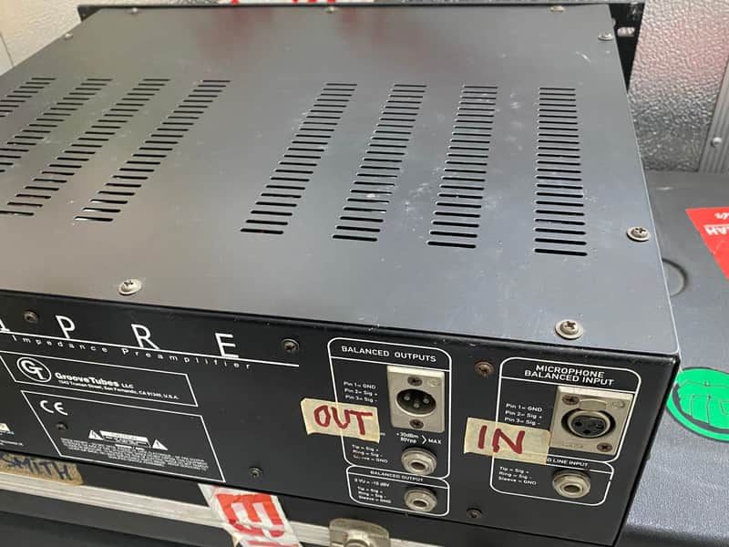 Groove Tubes ViPre Variable Impedance Preamp 2000s - Black image 1