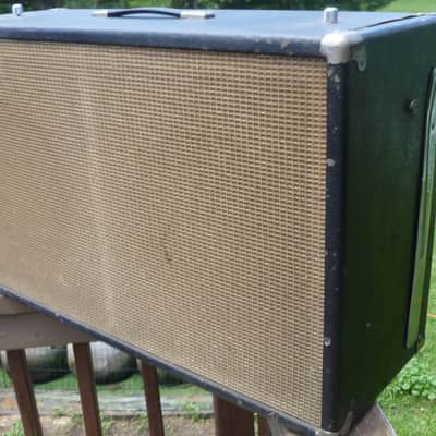 1966 Fender Bandmaster Loaded Speaker Cabinet - 2x12 / Blackface image 18