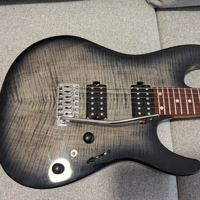 Ibanez AZ24S1F-TKS Standard 2025 - Present - Transparent Black Sunburst image 2