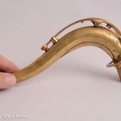Tino Schucht Tenor Saxophone Neck African Spirit AS1443 Unlacquered image 2