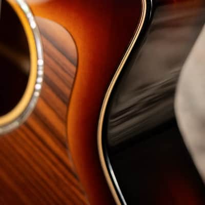 Taylor Next Generation Builder's Edition 814ce Grand Auditorium Acoustic/Electric Guitar - Adirondack/Honduran Rosewood with Hardshell Case image 10