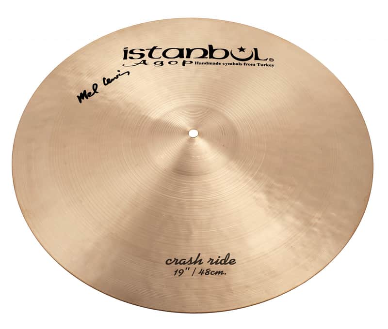 Istanbul 19" Agop Mel Lewis Signature Crash Ride Cymbal IML19 image 1