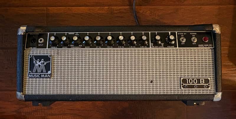 Fender Music Man 100 B 1983 - hundred watt Tube Bass Head very rare! image 1