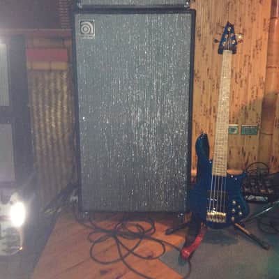 Ampeg SVT "Blue Line" 300-Watt Bass Amp Head 1969 - 1972 - Black image 1