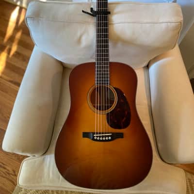 2010 Bourgeois Country Boy Deluxe Custom - Pale Sunburst - Red Adirondack Spruce / Flamed Beeswing Mahogany image 15
