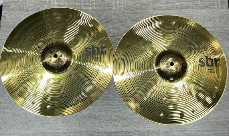 Sabian 14 inch SBR Hi-hat Cymbals NEW image 1