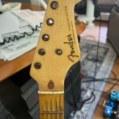 Fender Stratocaster 1955 Blond - 8/54 body image 5