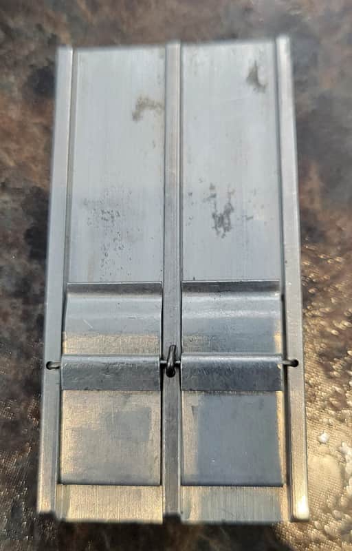 Reedgard Bb Clarinet Reed Guard Vintage Metal image 1