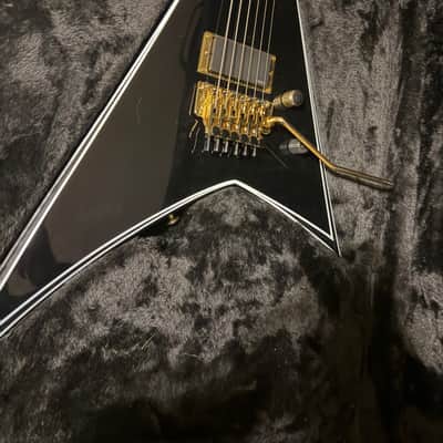 Jackson Concept Series RR24 FR H Rhoads 2024 - Black with White Pinstripes image 1