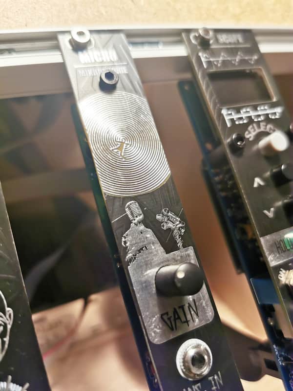 Mikrophonie - Music Thing Modular| Microphone | 4HP Eurorack DIY - Unique Panel image 1