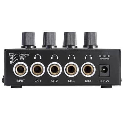 On-Stage HA4000 4-Channel Pro Headphone Amplifier HA-4000 Amp Four OnStage image 2