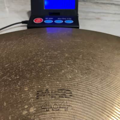 Paiste 20" 404 "Brown Label" Ride Cymbal - 1960g - 1980 - 1985 - Traditional image 4