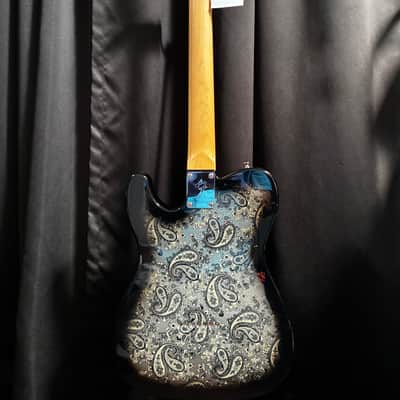 Fender MIJ Limited Edition Black Paisley Telecaster 2020 image 9