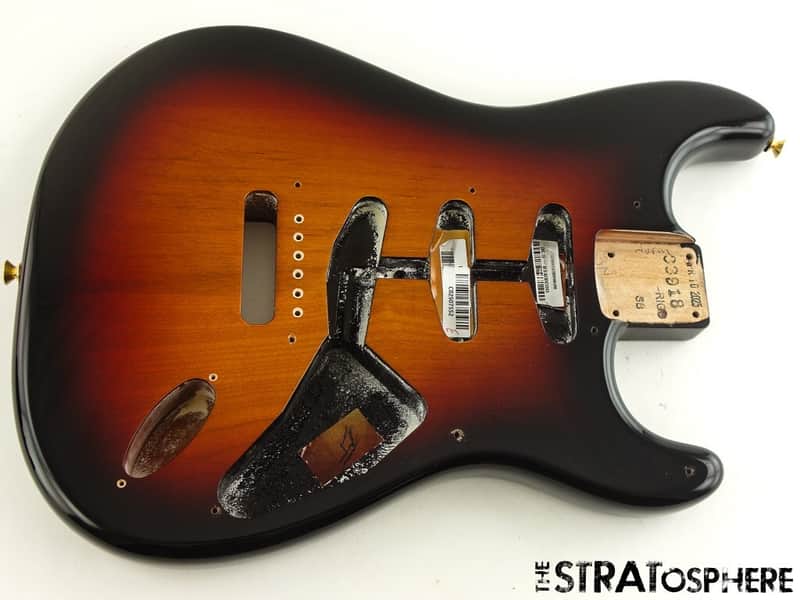 USA Fender SRV Stevie Ray Vaughan Stratocaster BODY, 3 Color Sunburst. image 1