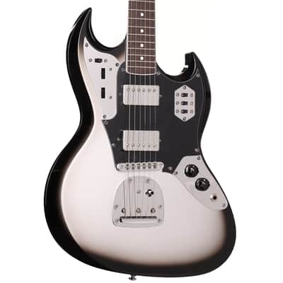 Woodrite Guitars Switchblade HT Guitar Aged Silverburst image 1