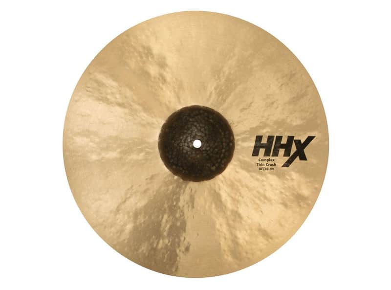 Sabian HHX Complex Thin Crash Cymbal Natural 18"