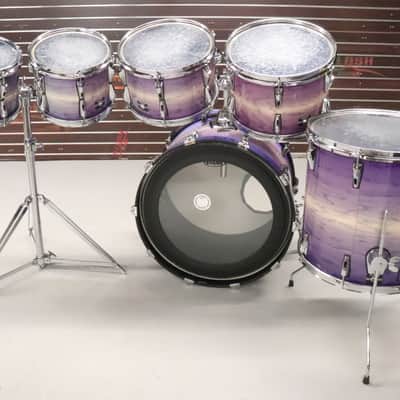 Remo 6pc Mastertouch Drum Kit Set 22/16/13/12/10/8" image 11