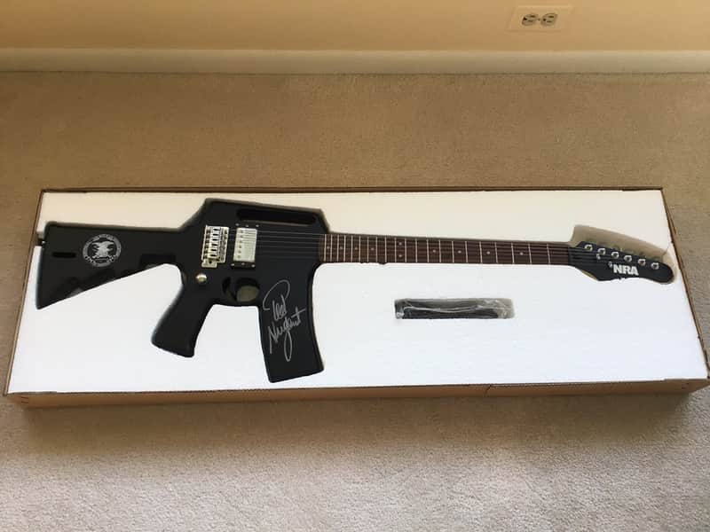 SHS INTERNATIONAL "NRA"  AR-15 TED NUGENT AUTOGRAPHED BLACK image 1