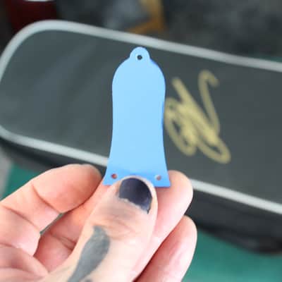2013 Epiphone Tak Matsumoto DC Custom - (formerly) Aqua Blue image 9
