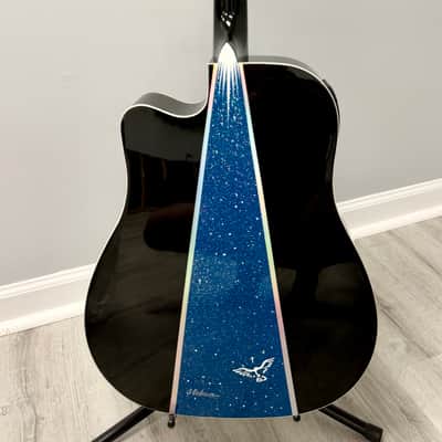 Estaban American Legacy Starlight Limited Edition Blue Sparkle Mid 2000’s - Blue Sparkle image 2