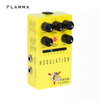 FLAMMA FS05 Modulation Pedal Stereo Digital Guitar Pedal with 11 Modulation Ring/Rotary/Liquid,price include the import duty to US buyer image 8