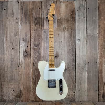Danocaster Single Cut V Neck 2013 - White Blonde image 2