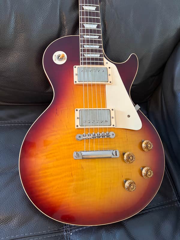 Gibson Custom Shop Les Paul ‘58 Bourbon Burst Chambered CR8 image 1