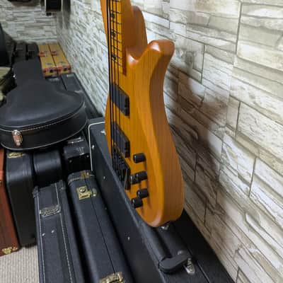 Schecter Riot-4 Session 4-String Active Bass 2023 - Aged Natural Satin image 8