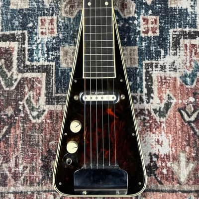 1960s Framus Lap Steel Vintage Sunburst Electric Guitar W/ Original Case! image 7