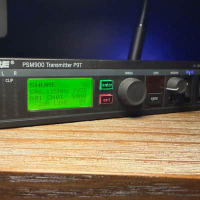 Shure PSM900 - K1 Band - P9T Transmitter 596-632 MHz image 1