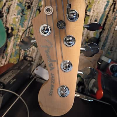Fender American Elite Jazz Bass V with Ebony Fretboard 2016 - 2019 - Ocean Turquoise image 6