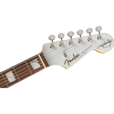 Fender Kenny Wayne Shepherd Signature Stratocaster Guitar w/ Hardshell Case - Transparent Faded Sonic Blue image 6