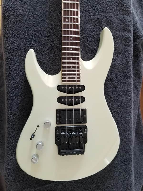 Yamaha RGX 612S Super Strat 1988-94 Pearl White | Reverb