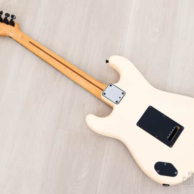 1985 Fender Boxer Series Stratocaster SF-451 Snow White w/ Locking Tremolo, Japan MIJ Fujigen image 13
