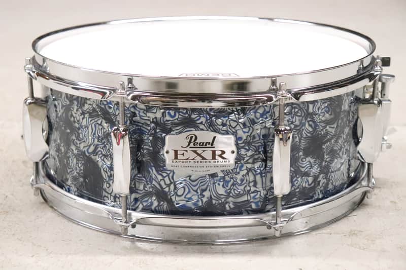 Pearl 5.5x14 EXT Export Series Snare Drum Blue Prism image 1