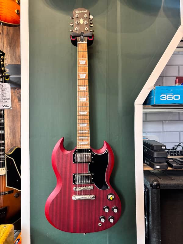 Epiphone '61 Les Paul SG Standard 2021 - 2025 - Aged 60s Cherry image 1