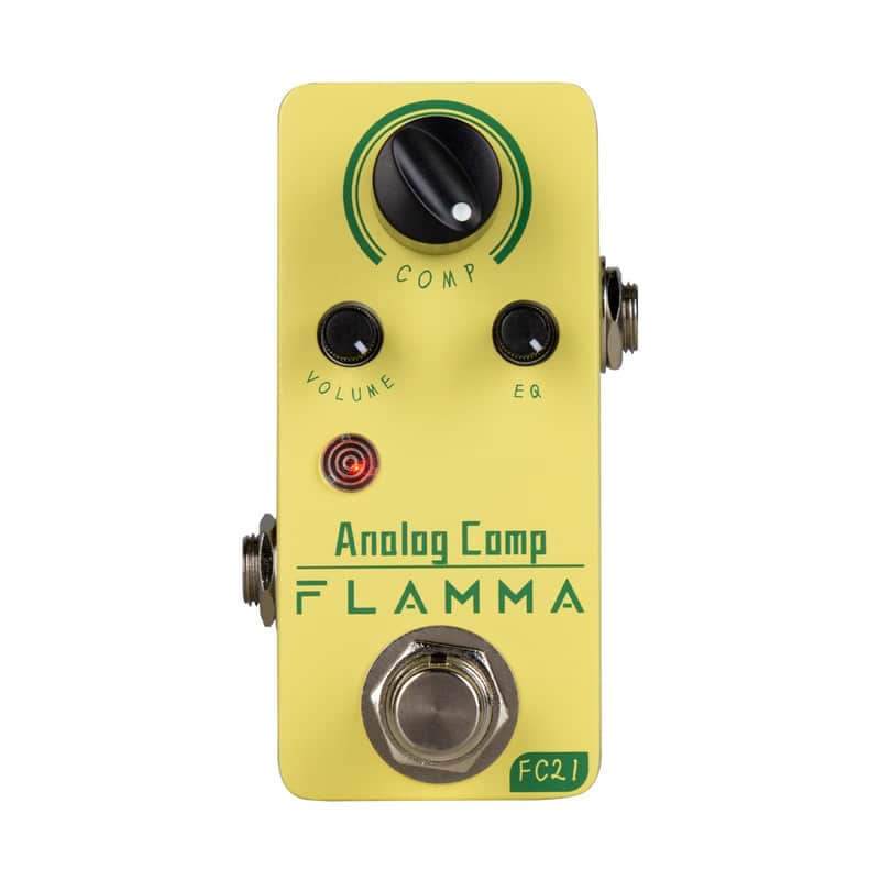 FLAMMA FC21 Compressor Pedal Electric Guitar Effects Pedal Classic Optical Compressing Effect True Bypass image 1