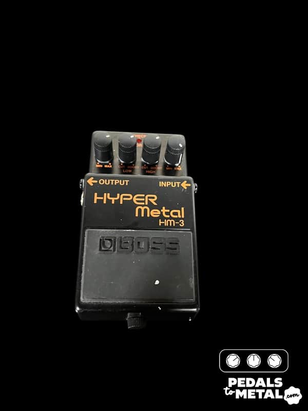 Boss HM-3 Hyper Metal Distortion Pedal | Reverb