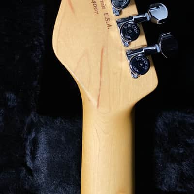 2016 Schecter USA Custom Shop California Classic Transparent Amber HH Flame Maple Top Electric Guitar w/OHSC image 4