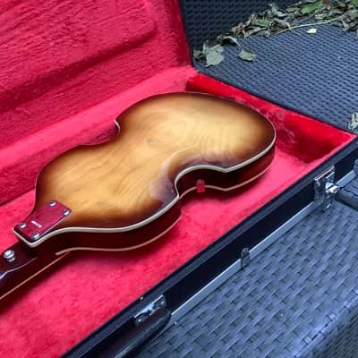 Maya ( Ibanez ) Violin Bass / Japan Vintage 70’s / with case image 13